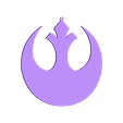 Logo Rebel.stl Rebel Alliance Key Ring - Star Wars