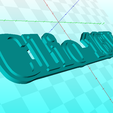 clio2.PNG Télécharger fichier STL Anagramme du badge 16v clio • Modèle imprimable en 3D, j3d