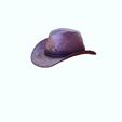 0K_00017.jpg HAT 3D MODEL - Top Hat DENIM RIBBON CLOTHING DRESS COWBOY HAT WESTERN