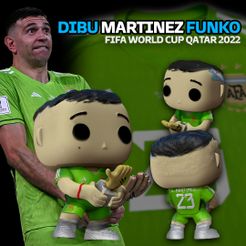 min2.jpg Dibu Martinez Funko Pop - ARGENTINA National Team - World Cup QATAR 2022