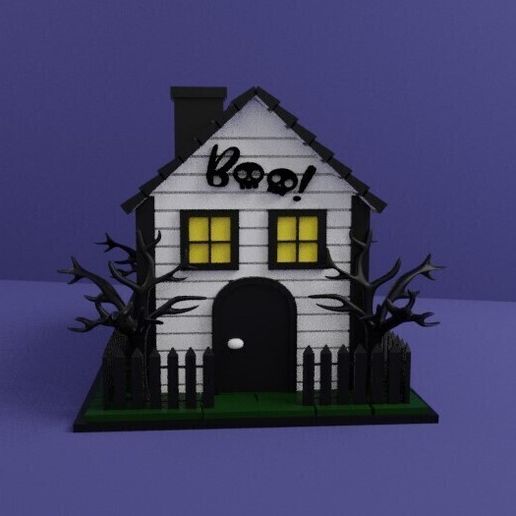 casa-2.jpg Haunted mansion | halloween decoration