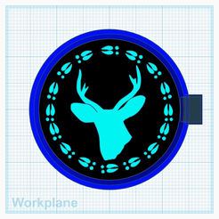 Buck-deer-tracks.png STL file Buck deer tracks・3D printer design to download