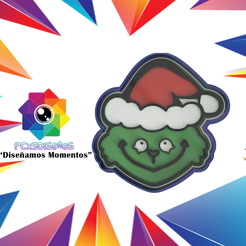 the-grinch.png 3D file The Grinch GALLET CUTTER・3D print model to download