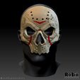 GHOST-VORTES-02.jpg Ghost Voorhees Simon Riley Hockey Mask - Call of Duty - WARZONE - STL model 3D print file - Fan Made