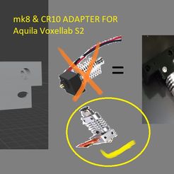 Sin-título.jpg STL-Datei Adapter für Hotend Mk8-CR10 -Voxellab S2・Modell zum Herunterladen und 3D-Drucken