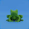0028.png Frog stylized