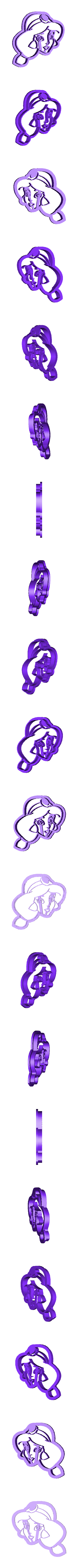 Princess Jazmin.stl Tous les ensembles d'emporte-pièces haut de gamme (+150 emporte-pièces)