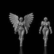 Captura-de-pantalla-2026-09-02-0932029.png Radiant Aasimar Champion: Flame Blade Edition (DnD/Pathfinder Compatible Set)