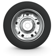 4.png Ford Wheel Rim + Tyre