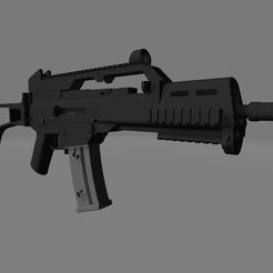 1.jpg STL file H&K G36C (Prop gun)・Model to download and 3D print