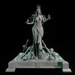 11.png 3D file The Dark Queen・3D printing idea to download, 3Dartman