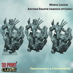 MortTa LEGION ARTISAN SHAPER (VARIOUS OPTIONS) Morta Legion - Morta Artisan Shaper