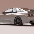 3.jpg Skyline R32 T2 Aero Kit printable