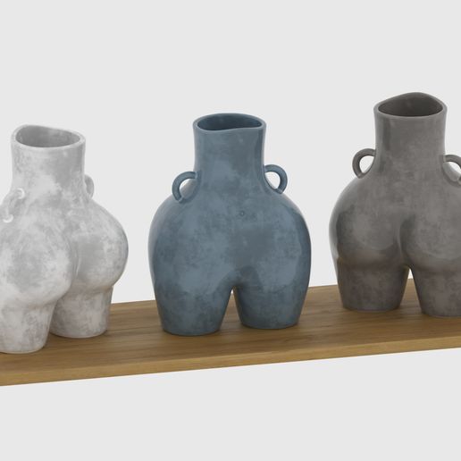 Vase-Bust-JPG-2.jpg Download STL file Vase woman bust • Model to 3D print, Giordano_Bruno