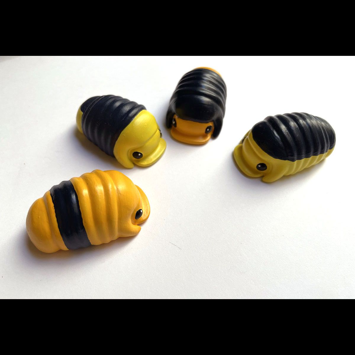 STL file Cubaris Rubber Ducky Isopod Roly Poly・3D printable design to