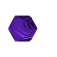 Outside hexagonal spinner.stl.stl Spiral/Helix Fidget Toy V4. Hexagonal