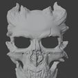 1.jpg Halloween Demon Skull Mask