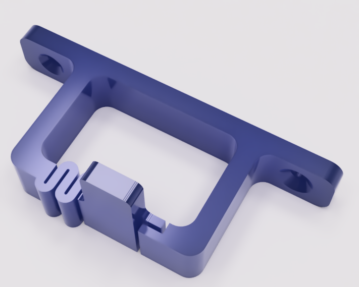 render2.png STL-Datei Snapping Cable Organizer Optimized for 0.4mm Nozzle kostenlos herunterladen • 3D-Druck-Vorlage, MidnightBoltStudio