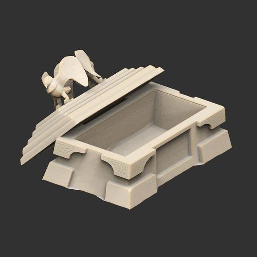 Fable Sarcophagus Functional Box - 3D model önizlemesi