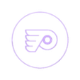 Flyers_Wings.stl Philadelphia Flyers Logo Keychain/Ornament