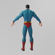 Superman0011.png Superman Lowpoly Rigged