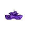 ⚙️ Heavy Sci-Fi Battle Tank – 3D Model.stl ⚙️ Schwerer Sci-Fi-Kampfpanzer