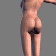 8.jpg Animated Naked woman-Rigged 3d game character Low-poly 3D model