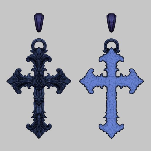 cross・ STL File for 3D printing・Cults