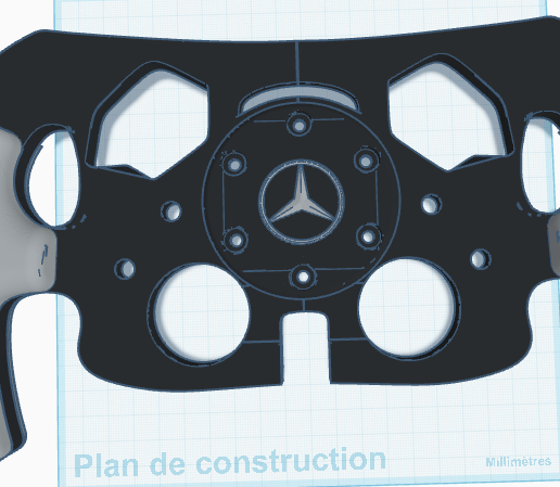🚗 Mercedes F1 stearing wheel logitech G29・Free GCODE File for 3D ...