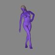 6.jpg Animated Naked Elf Woman-Rigged 3d game character Low-poly 3D