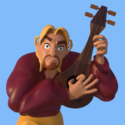MIGUEL FROM "THE ROAD TO EL DORADO". 3D model