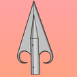 Captura.png STL file Ares spearhead・3D printer design to download