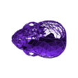 skull.stl Skull Voronoi Low Poly