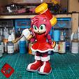 1.jpg Flexi Amy Rose - Sonic - Print In Place