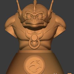 reptilio4.jpg STL file thundercat slithe bust (fan art)・3D printable model to download