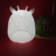 IMG_20240211_133035593.jpg Giraffe Squishmallows ORNAMENT AND ONE TABLETOP TEALIGHT