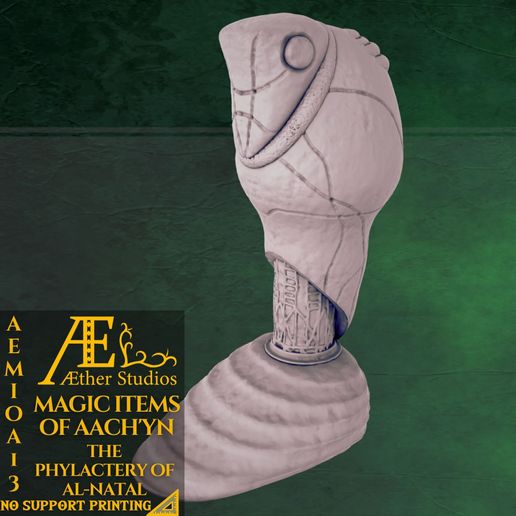AEMIOA13 - The Phylactery of Al-Natal 3D model