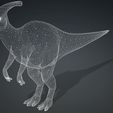 UV-2.jpg DOWNLOAD Hadrosaur 3D MODEL - ANIMATED - BLENDER - 3DS MAX - CINEMA 4D - FBX - MAYA - UNITY - UNREAL - OBJ -  Animal & creature Fan Art People Hadrosaur Dinosaur