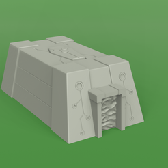 Warrior-Crypt-1.png 3D file Necron Warrior Crypt・3D printing idea to download, BadgersArmoury