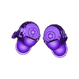 Lower Legs 2.stl McFarlane Custom 8.5in Space Wolf and Rune Guard