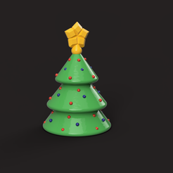 PIP_XMAS_TREE_2022-Dec-29_08-38-13PM-000_CustomizedView16316540069_png.png Free STL file Print in place surprise tree bell / Christmas gift・3D printer design to download