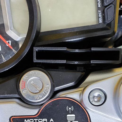 Cage card holder box badge holder for Vento Tornado 300cc motorcycle