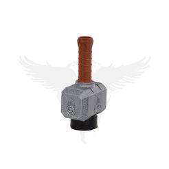 thor.jpg Archivo STL Boquilla Thor para cachimba , Sisha mouth tip Thor・Modelo imprimible en 3D para descargar