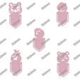 PACK03.png Clip, Animal Crossing Bookmark