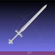 meshlab-2020-03-10-03-07-20-23.jpg Sword Art Online Alicization Alice Sword Printable Assembly