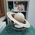 20250223_024942.jpg Planet Lamp -- Saturn -- 3D Print Ready Night Light -- NASA Realistic Surface