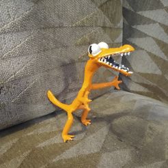 Orange de Rainbow Friends - ROBLOX. Deux modèles STL.