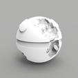 0_17.png GREATBALL POKEMON DANIEL ARSHAM STYLE SCULPTURE - WITH CRYSTALS AND MINERALS