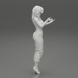 2290009.jpg Woman Explaining Something Gesturing with Hands 3D Print Model