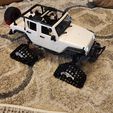 Chutes de neige pour Traxxas TRX4